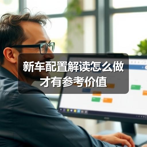 新车配置解读怎么做才有参考价值 新车配置解读怎么做才有参考价值