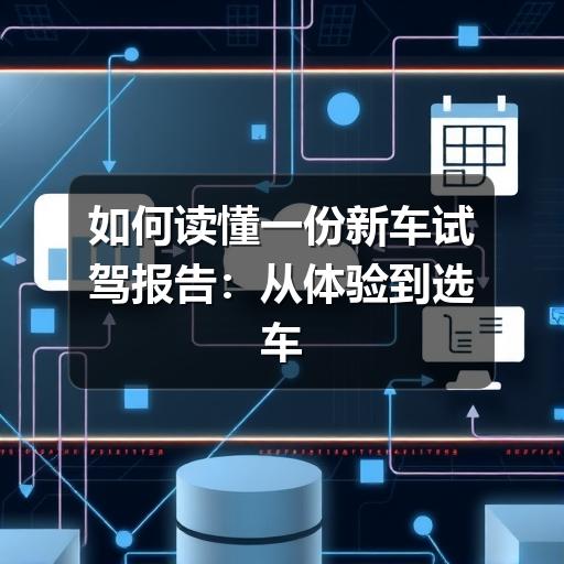 如何读懂一份新车试驾报告:从体验到选车的实用参考 如何读懂一份新车试驾报告:从体验到选车的实用参考