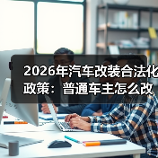 2026汽车改装合规怎么改?别被年检窗口打回-金坦汽车资讯 2026汽车改装合规怎么改?别被年检窗口打回-金坦汽车资讯