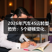 4S店怎么突围?2026年转型趋势直击用户资产与数字运营-金坦汽车资讯 4S店怎么突围?2026年转型趋势直击用户资产与数字运营-金坦汽车资讯