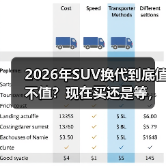 2026年SUV换代到底值不值?现在买还是等,看完再决定 2026年SUV换代到底值不值?现在买还是等,看完再决定