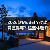 2026款Model Y改款真值得等?这些体验升级才是关键 2026款Model Y改款真值得等?这些体验升级才是关键