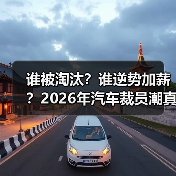 谁被淘汰?谁逆势加薪?2026年汽车裁员潮真相揭秘 谁被淘汰?谁逆势加薪?2026年汽车裁员潮真相揭秘