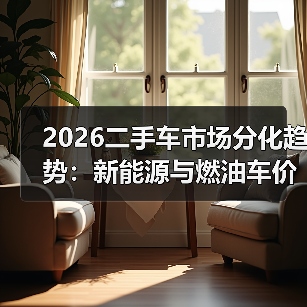 2026二手车市场走势:新能源燃油分化,如何选更保值?-金坦汽车资讯 2026二手车市场走势:新能源燃油分化,如何选更保值?-金坦汽车资讯