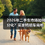 2026年二手车市场如何分化?买家精明车商难赚 2026年二手车市场如何分化?买家精明车商难赚