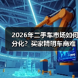 2026年二手车市场如何分化?买家精明车商难赚 2026年二手车市场如何分化?买家精明车商难赚