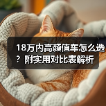 18万内高颜值车怎么选?附实用对比表解析 18万内高颜值车怎么选?附实用对比表解析