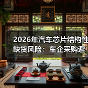 2026年汽车芯片结构性缺货风险:车企采购避坑指南 2026年汽车芯片结构性缺货风险:车企采购避坑指南