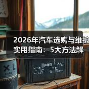 2026年汽车选购与维护实用指南：5大方法解决您的问题