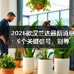 2026款汉兰达最新消息:6个关键信号,别等到提车才后悔 2026款汉兰达最新消息:6个关键信号,别等到提车才后悔