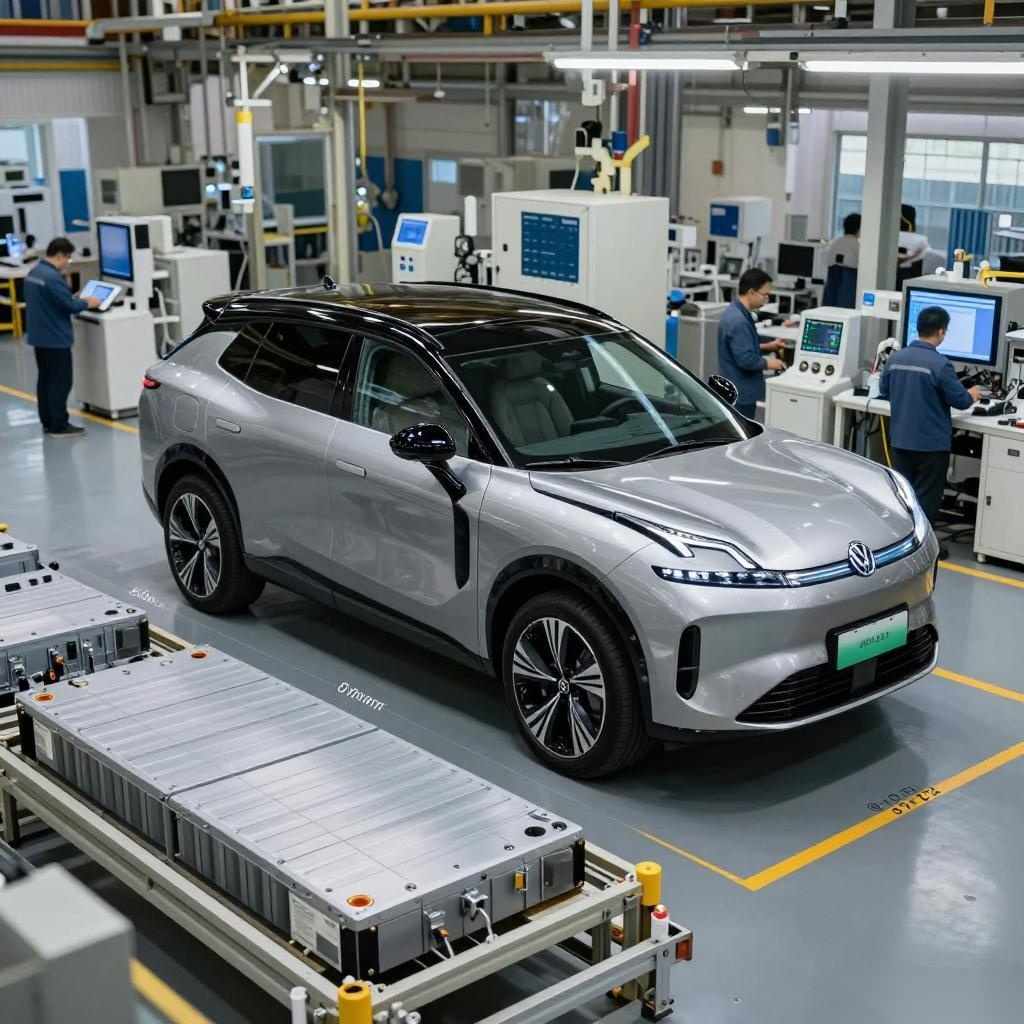 大众小鹏合作首款车型正式投产，800V平台+700公里续航-金坦汽车资讯