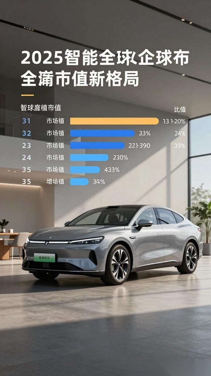 2025全球车企市值新格局：智能技术驱动排名变动-金坦汽车资讯