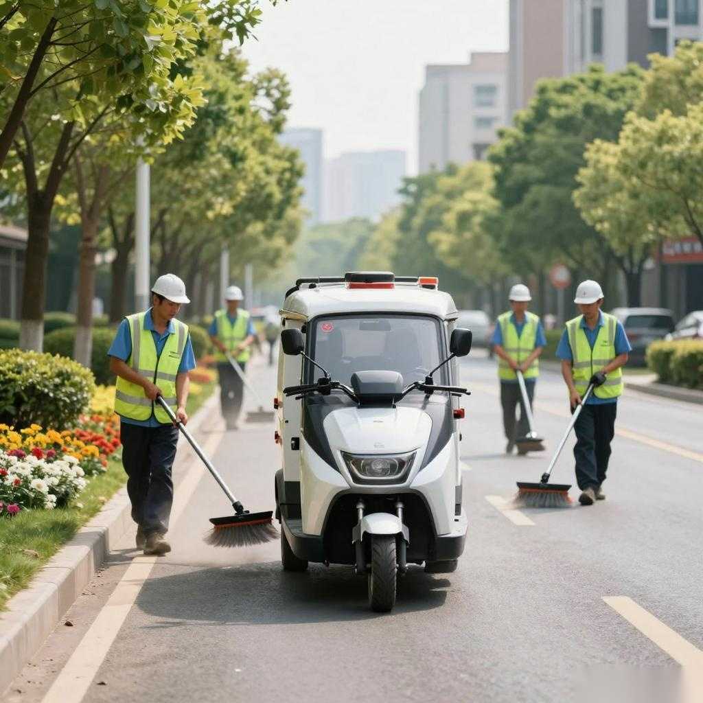 环卫电动车效率密码：实测参数与场景适配策略-金坦汽车资讯