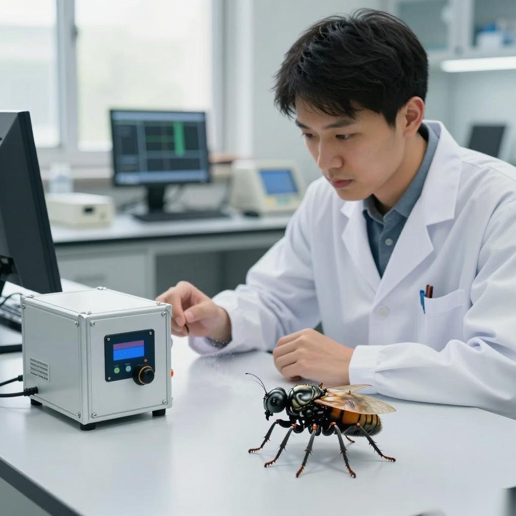 日本研究人员发明仿生昆虫机器人 即使只有一根工作“天线”也能追踪气味