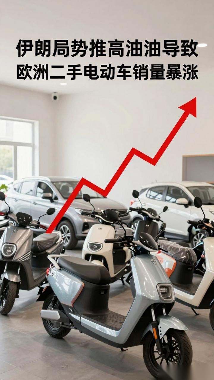 伊朗局势推高油价 欧洲二手电动车销量暴涨 伊朗局势推高油价 欧洲二手电动车销量暴涨