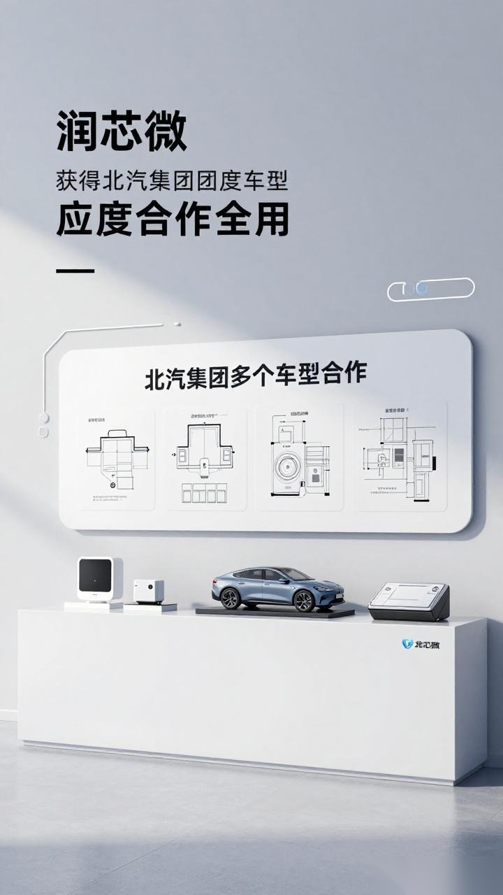 润芯微获北汽集团多个车型定点 润芯微获北汽集团多个车型定点