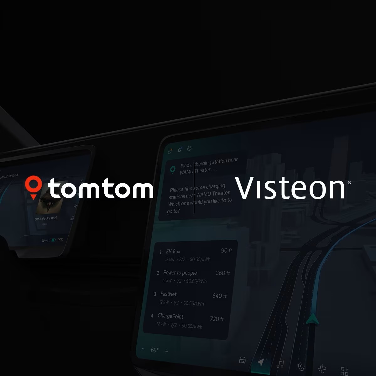伟世通携手TomTom推出全球首款车载本地AI导航系统