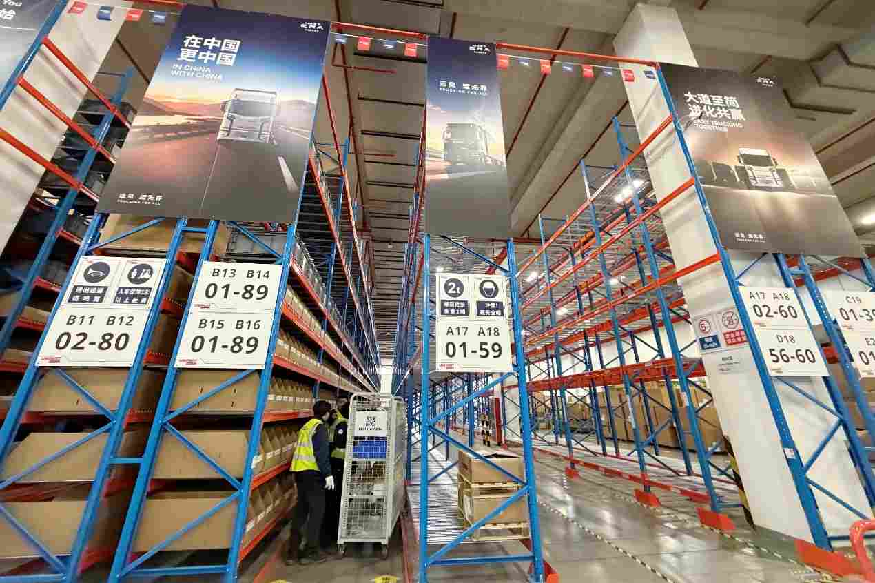 服务筑基 价值前置，NEXT ERA重卡中国零配件中心正式投入运营