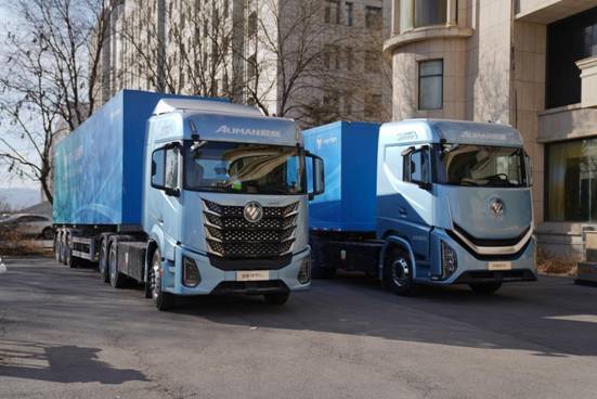 欧曼银河纯电重卡极寒测试 破解续航难题-金坦汽车资讯