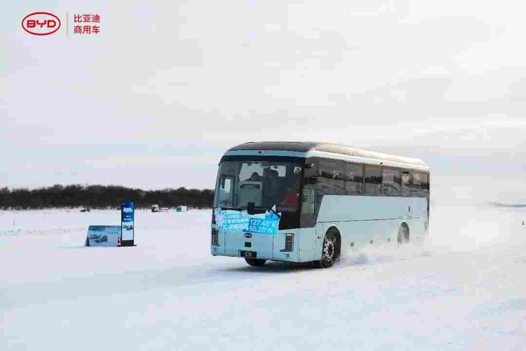 零下36.4℃!比亚迪商用车完成2025黑河极寒测试 零下36.4℃!比亚迪商用车完成2025黑河极寒测试