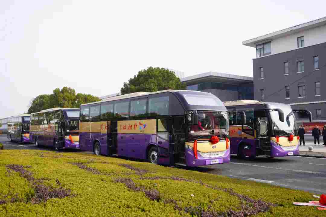 助力太湖左岭旅游运力升级 安凯客车批量交付 助力太湖左岭旅游运力升级 安凯客车批量交付