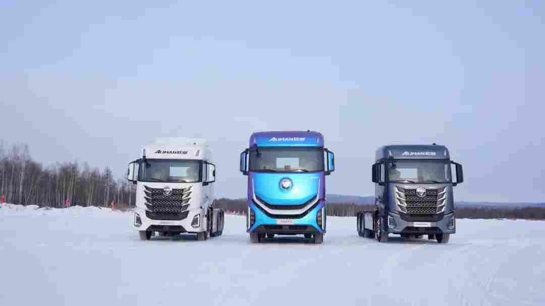 10分钟除霜+11分钟升温至15℃!欧曼银河纯电重卡极寒测试 10分钟除霜+11分钟升温至15℃!欧曼银河纯电重卡极寒测试