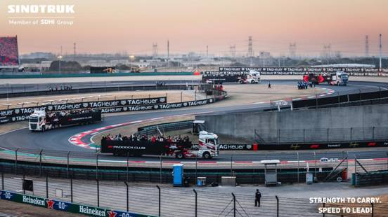 “油电天团”锋芒来袭！中国重汽闪耀2026 F1中国大奖赛