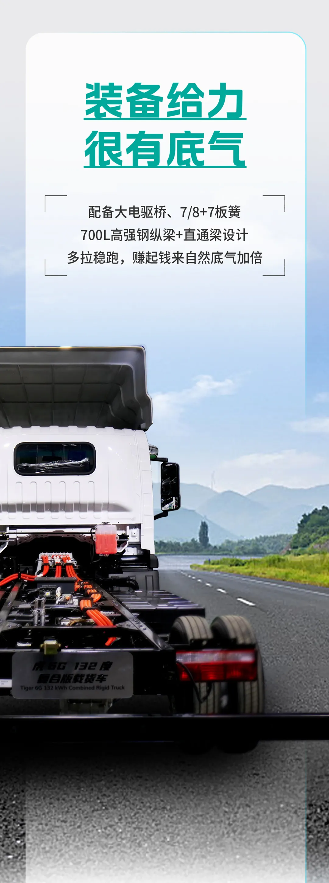 虎6G-132度复合版载货车，实力到位，赚力翻倍