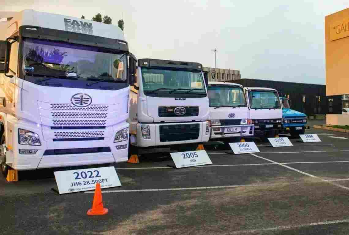 精准适配当地物流运输市场 解放J7南非上市