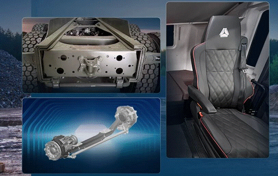 汕德卡自卸车重新定义工程运输新标准